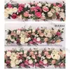 Nueva Decoración de Boda: Arreglo Floral de Rosas, Arco de Hortensias, Pasarela Floral, Guía de Camino Floral, Flores de Seda para Boda, Producto Terminado, Arreglo Floral de Mesita de Noche