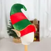 Vendas Diretas de Fábrica Novas Decorações de Natal Chapéu de Elfo Chapéu de Natal de Veludo Dourado para Adultos com Orelhas Chapéu de Elfo