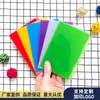 Página Separadora Transparente de Colores Personalizada A7/M5 Tabique Divisor Multicolor Brillante PP Índice Clasificación Página Separadora de Hojas Sueltas