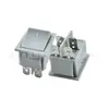 Interruptor Certificado Tuv Kcd4 4 Pinos 2 Velocidades Cinza 16A250V Interruptor de Energia para Equipamentos Industriais