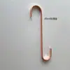 Gancho de metal em forma de U em forma de S gancho S longo e plano cabide de loja de roupas gancho de cabide gancho S venda direta de fábrica