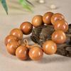 Madera de Bodhi madera dorada shunwen material viejo cuentas pulsera de juego de madera para hombre 2.0 pulsera de 108 cuentas venta al por mayor de fábrica