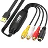 Tarjeta de Captura de Audio y Video USB Personalizada, Recolector de Datos de Captura de Señal AV sin Controlador, Grabación para Transmisión en Vivo de Juegos 1080P
