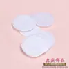 Clip de bico de pato retangular metálico branco cor K para laço de cabelo DIY manual material para grampo de cabelo