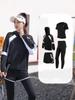 Roupa de Yoga Primavera e Outono 2025 Conjunto Yoga Fitness Emagrecimento Corrida Secagem Rápida Roupa Esportiva Feminina Fabricante Estoque Pronto