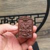 Golpe de Trueno Madera de Azufaifo Enfoque de Trueno Emperador Zhenwu Marca Wushi Etiqueta Ficha Colgante Colgante Marca Ping an Suministro en Vivo Beneficios