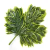 Folhas de figueira, plástico com revestimento de cola, galhos de figueira, folhas de plantas verdes, galhos de árvores artificiais, modelagem de decoração de engenharia