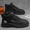 Botas Martin Zapatos para Hombre Otoño Hombre Senderismo al Aire Libre Impermeables Antideslizantes Suela Gruesa Desierto Caña Alta Botas de Trabajo Amarillas Grandes Hombre