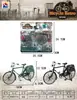 Adornos de Modelo de Bicicleta de Aleación Transfronterizos Simulación Bicicleta de Montaña Bicicleta de Descenso Bicicleta de Carretera Bicicleta Regalo Juguetes Venta al por Mayor