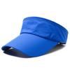 Gorra de impresión de tablero ligero para mujer, primavera y verano, secado rápido, multicolor, sombrero de sol para hombre, verano, alargado, con visera perforada transpirable, vacío