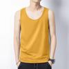 Chaleco Casual para Hombre Verano Delgado Moderno Versátil Algodón Puro Sin Mangas Camiseta Interior Venta Directa de Fábrica