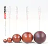 Sándalo Rojo Cuentas Sueltas Cuentas Redondas Cuentas de Madera Cuentas de Oración Budista Pulsera Accesorios Cuentas Espaciadoras DIY Joyería Hecha a Mano Materiales
