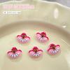 Nueva joyería luminosa para uñas con diseño de animales de ciudad, diseño de conejo tridimensional, ojos grandes, resina, accesorios para uñas DIY