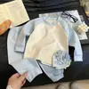 Conjunto de Ropa Interior Gruesa de 320 g para Niños, Algodón de Alta Elasticidad, Sin Costuras, Antibacteriano, para Niños y Niñas, Ropa de Bebé, Clase A, Extra Grueso
