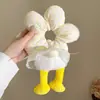 Nuevo Scrunchie de Cola de Ratón Mickey con Lindo Dibujo Animado Cuerda para el Cabello Accesorios para el Cabello