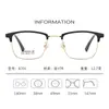 Moda de Negocios Marco Ultraligero para Cejas Hombres Marco de Gafas para Miopía Danyang Artículo Popular de Celebridad de Internet Soporta Venta al Por Mayor