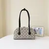 Bolsa de lona para mujer, nueva colección otoño/invierno 2026, bolsa tipo almohada de gran capacidad, bolso de hombro de moda, bolso de axila, bolso para ir al trabajo, bolso de lunares