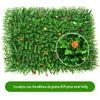 Simulação de parede da planta Milão gramado verde planta fundo parede loja sinal da porta cabeça decoração da parede Imagem plástico falso grama flor parede