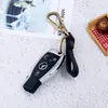Chaveiro de Couro Vintage, Cordão Simples de Bronze Antigo para Chave de Carro, Pingente Unissex Presente Atacado