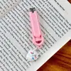 Mini Cortaúñas Pequeño Lindo de Ocho Uñas Cortaúñas Doméstico Individual de Dibujos Animados Creativo Plegable Cortaúñas Manicura