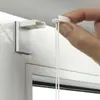 Placa de montaje sin agujeros para cortina plisada clavo de elevación de cortina plisada código de instalación sin clavos soporte de plástico