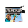 Monedero de Minecraft de Venta Caliente Transfronterizo, Mini Cartera Corta para Niños, Portallaves Portátil para Tarjeta de Acceso, Venta al por Mayor