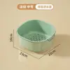 Nuevo modelo de cesta coladora para fregadero de cocina para uso doméstico, lavabo filtrador de agua para lavar frutas, bandeja para frutas, cesta de frutas, accesorio para escurrir agua