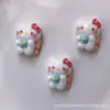 Resina Sanrio Melody Perro Canela Kuromi Pacha Taza de Pegamento Cremoso DIY Accesorios para el Cabello Pegatina para Hebilla de Zapato Refrigerador
