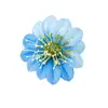 Clematis estilo vintage flor artificial, accesorios florales pastorales, decoraciones navideñas, adornos para recibidor, flores hechas a mano