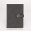Cuaderno Retro con Rejilla de Ventana con Logo Imprimible Cuaderno de Negocios de Cuero Suministros de Oficina Juego de Actas de Reunión