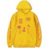 Ropa de Animación Sudadera con Capucha de Doble Talla Europea Transfronteriza III Concierto Gira Mundial III