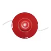 Cortacésped rojo cortacésped de plástico ordinario cadena de cuerda de nylon cortacésped de aluminio
