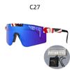 Gafas de montar transfronterizas PIT VIPER, gafas de alta gama para deportes al aire libre, resistentes al viento, gafas de sol polarizadas con revestimiento colorido
