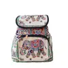 Bolsa de Estilo Étnico de Yunnan Bolsa Bordada Mochila de Lona para Sofá para Mujer Viaje Casual Bordado con Hilo Dorado Mochila Nueva