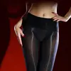 Fuente: [Brillo Diamante] Medias Gruesas Negras Estéticas Brillantes Sin Costuras para Mujer Medias Negras de Terciopelo 100D para Capa Base Dropshipping