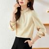 Camisa de Gasa, Nuevo Estilo Otoño 2023, Top Elegante y Rejuvenecedor, Blusa Moderna, Hermosa y Única, Camisa de Manga Larga