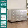 Gabinete Engrosado de Acero Inoxidable 304 para Dispensación en la Farmacia de la Clínica de Medicina Tradicional China de Taichung Gabinete de Múltiples Cajones Gabinete Bai Zi Sin Metal