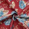 Tela Jacquard de Lujo con Peonías Retro en Relieve y Hilo Dorado, Estilo Chino Qipao, Vestido Festivo, Bolsas Festivas, Tela Decorativa Teñida en Hilo