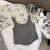 Camisola sin costuras de gran venta para mujer, con base interior y almohadilla para el pecho, sujetador de una pieza sin tirantes, prenda exterior fina.