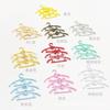 Mini urso de metal 4cm cabide pequeno BJD 6,5cm suporte para roupas EXO 7,5cm móvel cabideiro para roupas BTS