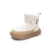 Botas de Nieve para Niños con Algodón de Terciopelo 2026 Nuevo Estilo de Invierno Botas de Algodón Cálidas para Niños y Niñas Impermeables Antideslizantes Botas de Nieve