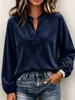 2026 moda tops camisas pana nuevo transfronterizo manga larga ropa de mujer europea y americana para tiendas independientes de Amazon otoño