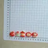 Acessórios Fofos de Urso Maçã Feitos à Mão DIY Cola de Creme Acessórios de Cabelo Capa de Celular Capa de Fone de Ouvido Roupas Crocs Combinando