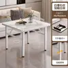 Mesa Quadrada, Mesa de Jantar Simples para Apartamentos de Aluguel Externos, Mesa de Jantar para Apartamento Pequeno, Mesa Dobrável Quadrada Doméstica, Mesa de Feira
