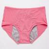 Pantalones Menstruales Comercio Exterior Transfronterizo Talla Grande Malla Transpirable Menstrual Pantalones de Cintura Alta Antifugas Laterales Delanteras y Traseras Braguitas Talla Grande