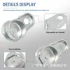 15647421, 15647422 Adequado para Chevrolet S10 1994-2004 Dobradiça Tampa Traseira Esquerda e Direita +4 Peças