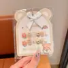 Lindas Pegatinas para Uñas Sanrio para Niños, Pegatinas de Uñas Desgastables, Parches para Uñas de Kuromi, Juguetes de Dibujos Animados para Niños
