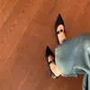 Zapatos de mujer retro de suela plana con punta fina y estampado de leopardo, otoño 2026 estilo francés, suela blanda, cómodos, versátiles para ir al trabajo para mujer