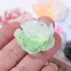 35mm Luminoso Degradado Rosa Floreciente diy Horquilla Taza de Agua Pegamento en Crema Funda para Teléfono Resina de Tono Agitado Accesorios