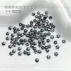Nuevos y Modernos Rhinestones de Mono Estrella de Colores Brillantes Estrella de Cinco Puntas de Fondo Plano Decoraciones de Arte de Uñas de Vidrio K9 Venta al Por Mayor